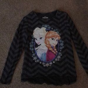 Frozen,Anna and Elsa long sleeve shirt
